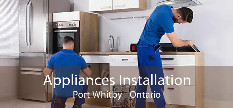 Appliances Installation Port Whitby - Ontario